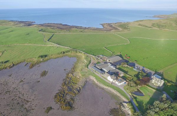 Ross Bay Retreat & Ross Farm - Aerial View
