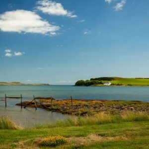 Views to Bay Cottage from Ross Bay Retreat