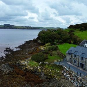 Bay Cottage Aerial View