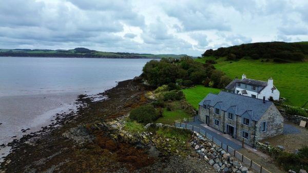 Bay Cottage Aerial View
