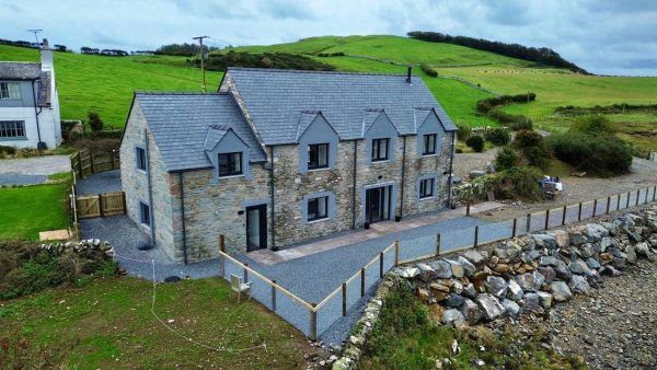 Bay Cottage Aerial View