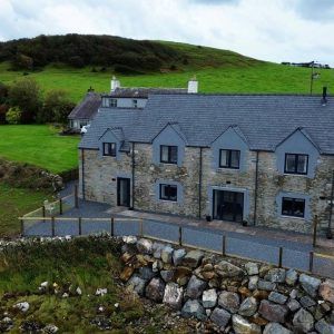 Bay Cottage Aerial View