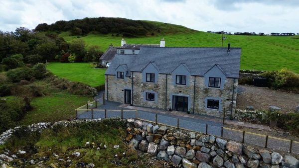 Bay Cottage Aerial View 