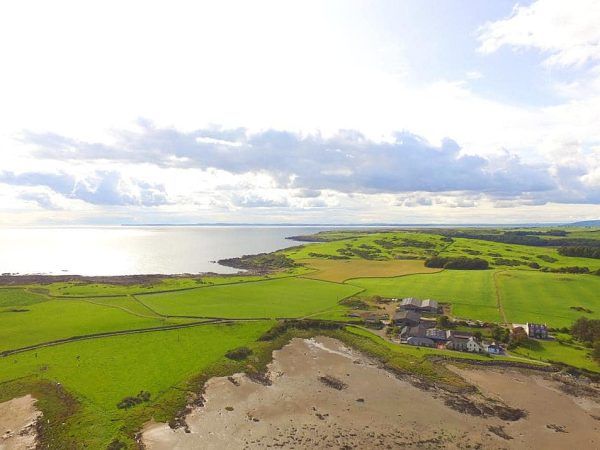 Ross Bay Retreat and Farm Aerial View